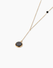 Black and Gold Plated ZJ jewellery Black and Gold Plated